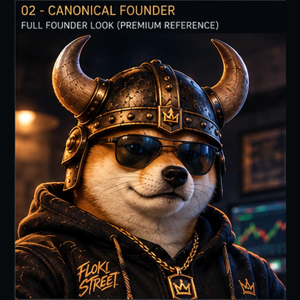 Canonical FLOKI STREET Founder Viking Shiba